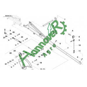 Палець Optima Kverneland AC824248 (АС824248)